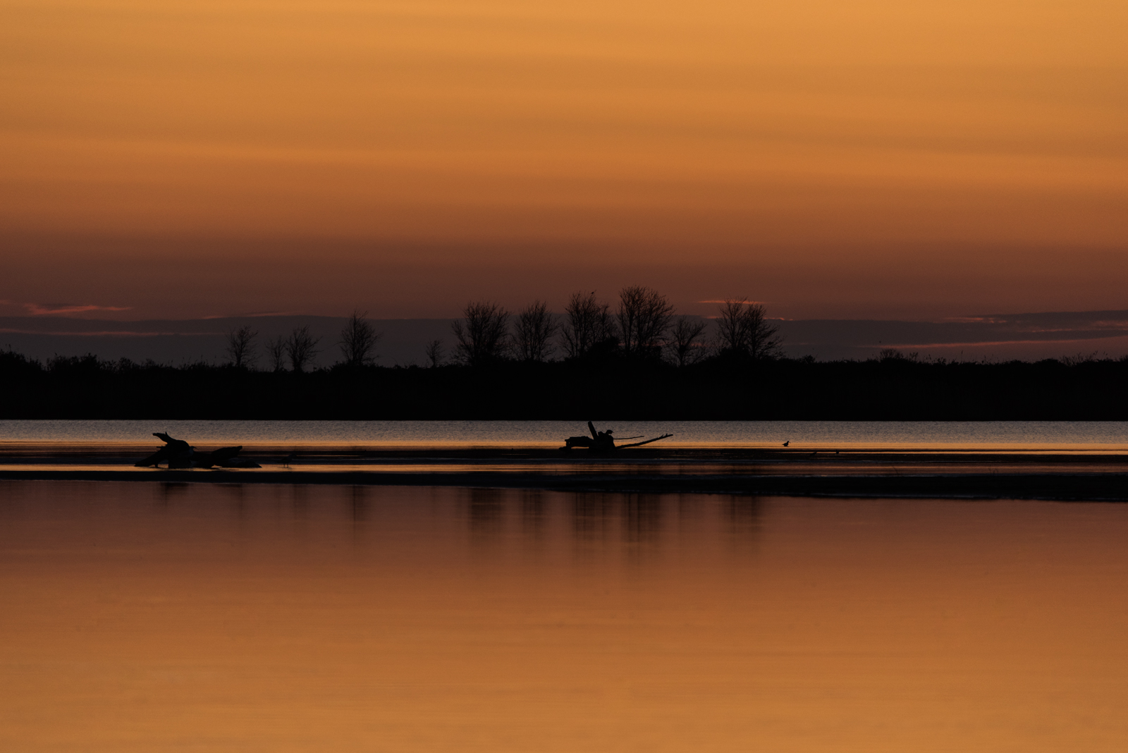 Dawn on the Po Delta