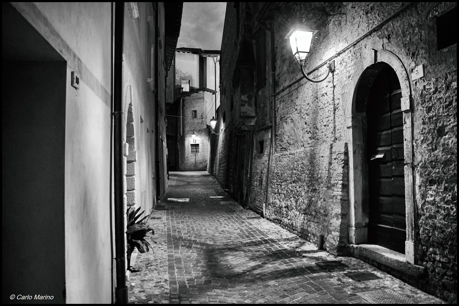 Medieval alley Pordenone