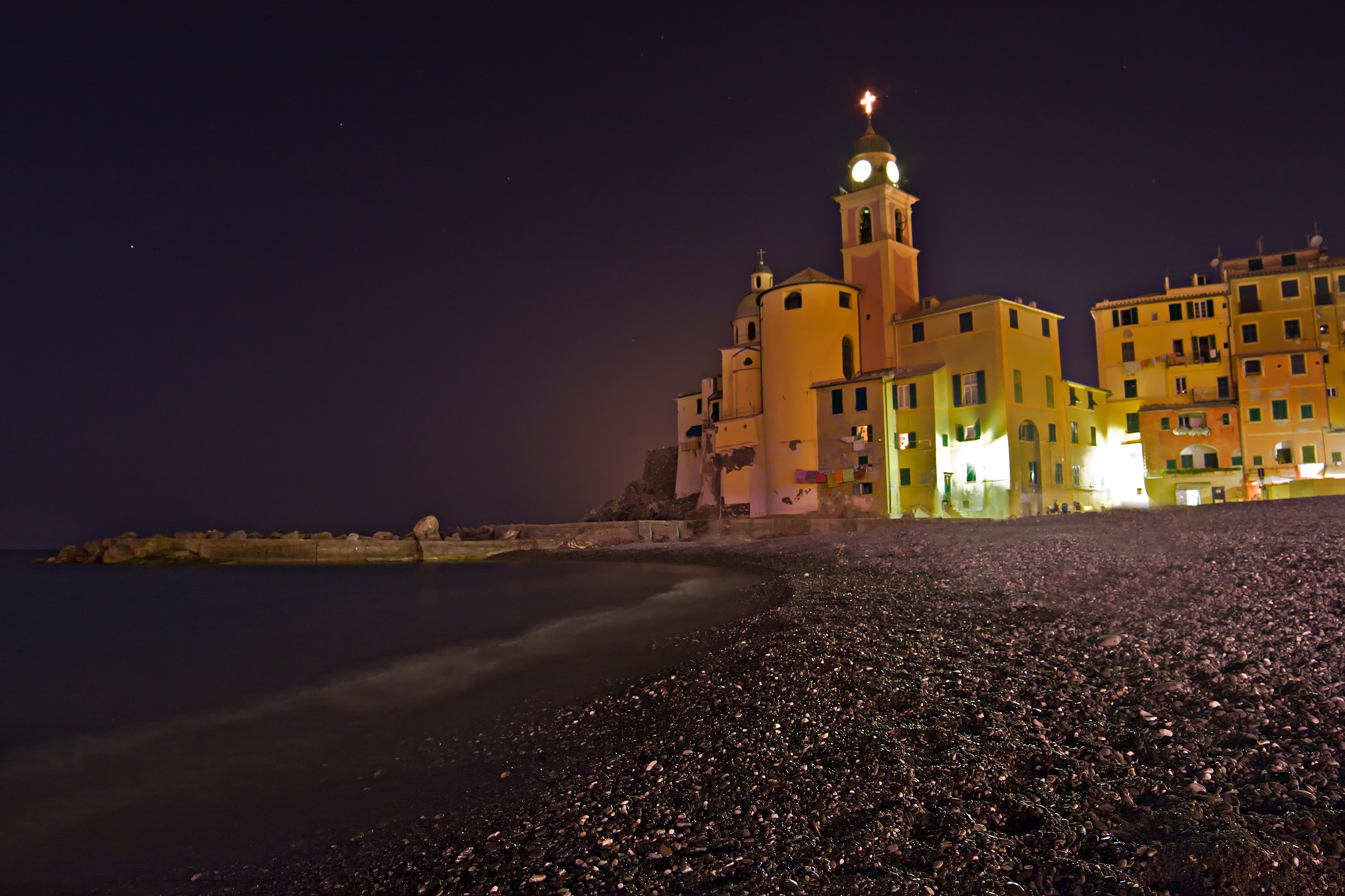 Camogli in notturna