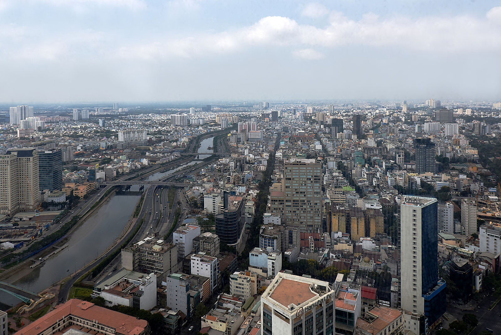 view from the Bitexco Financial Tower Saigon