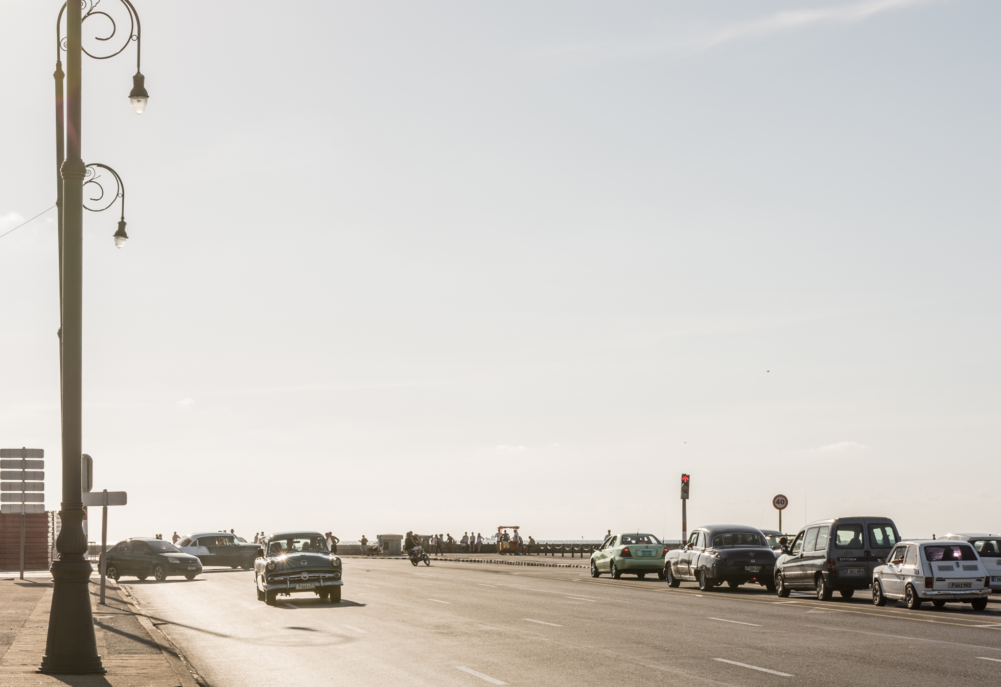 Waterfront in Havana ...