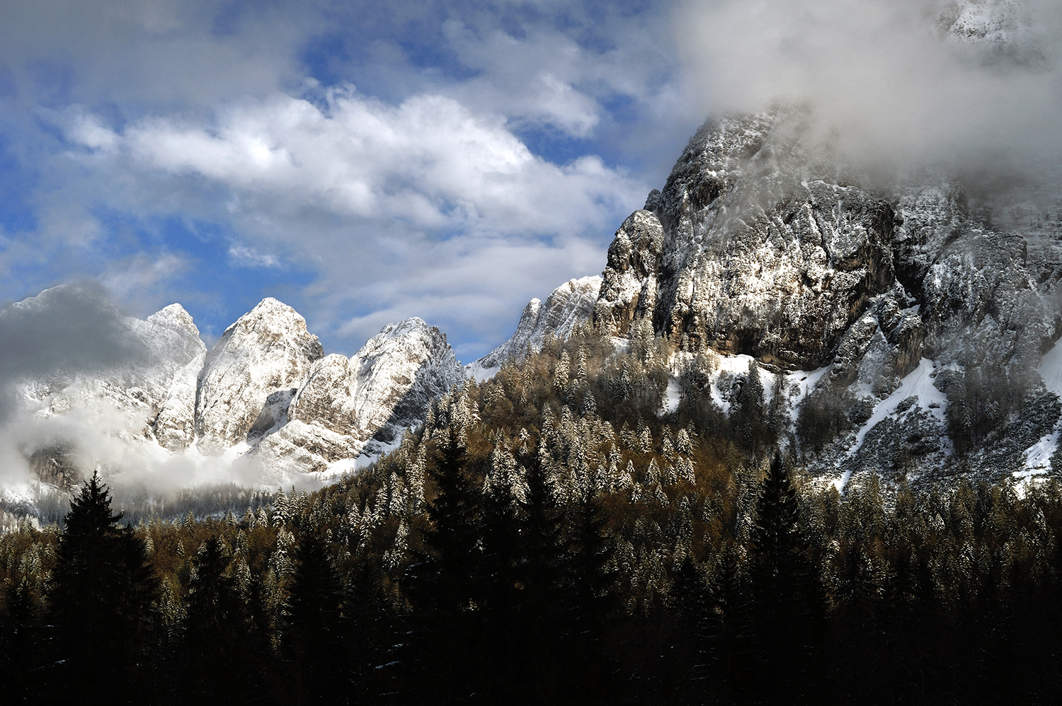 Spring Snow - Julian Alps