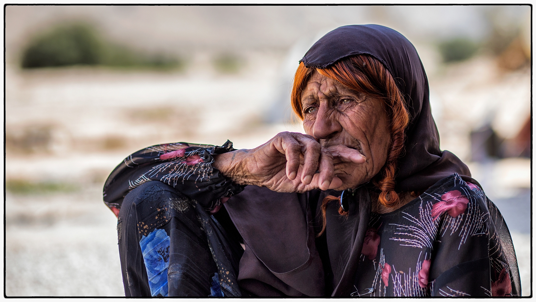 La moglie del capo villaggio Qashqai