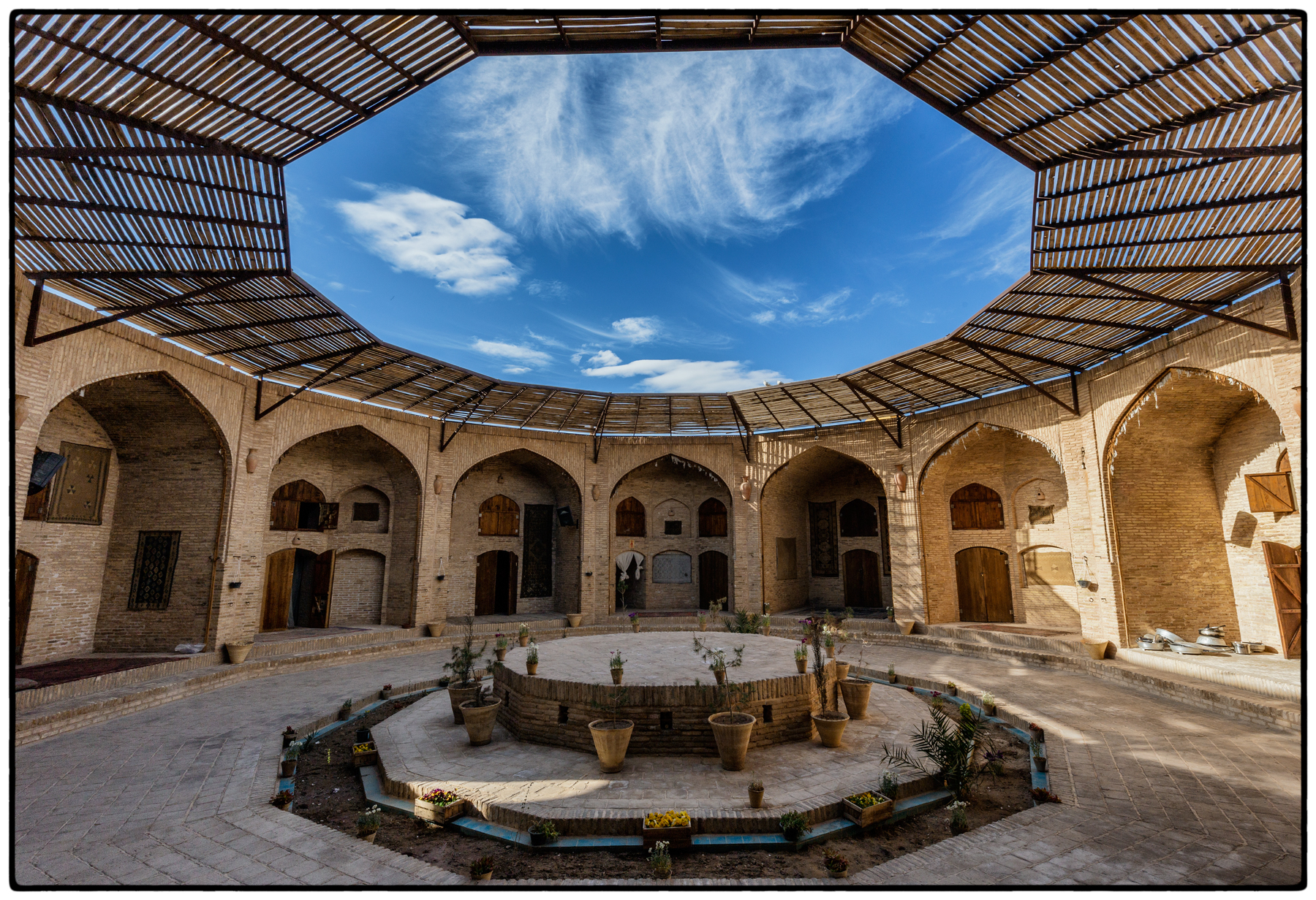 Caravanserraglio nei pressi di Yazd