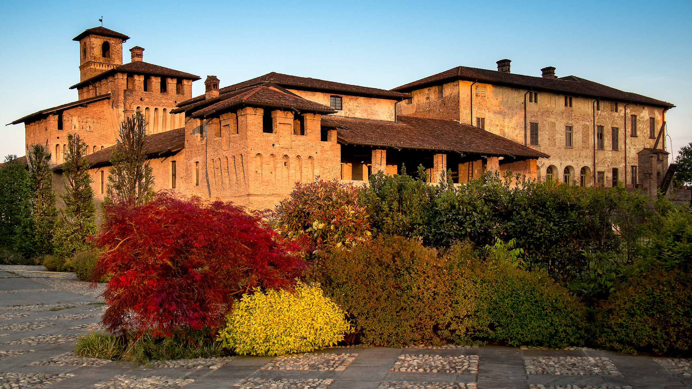 Pagazzano al tramonto