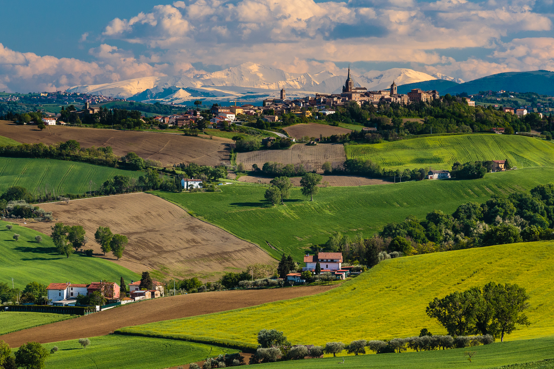 Neve di primavera sui Sibillini
