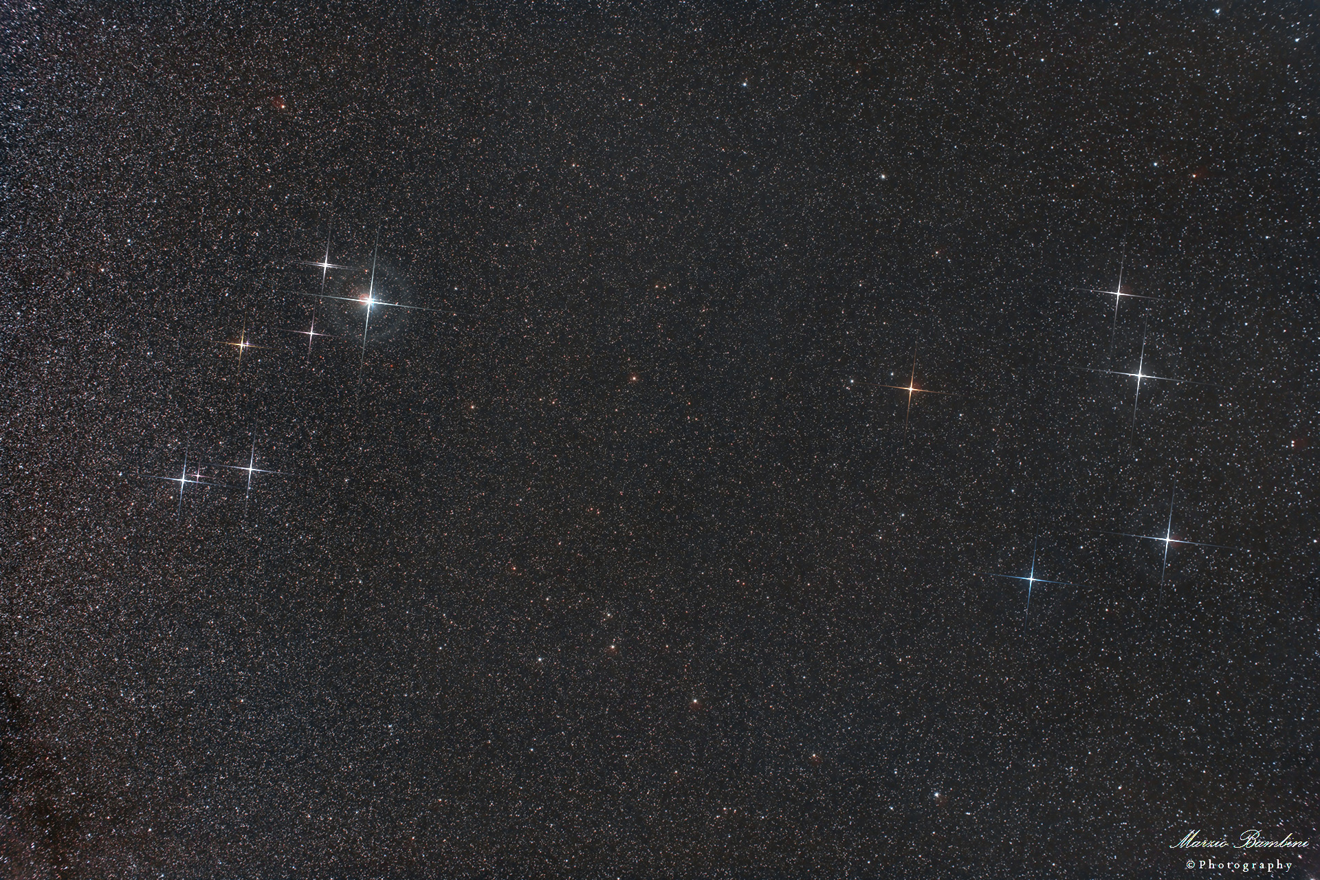 Largo campo zona costellazioni Lira ed Ercole