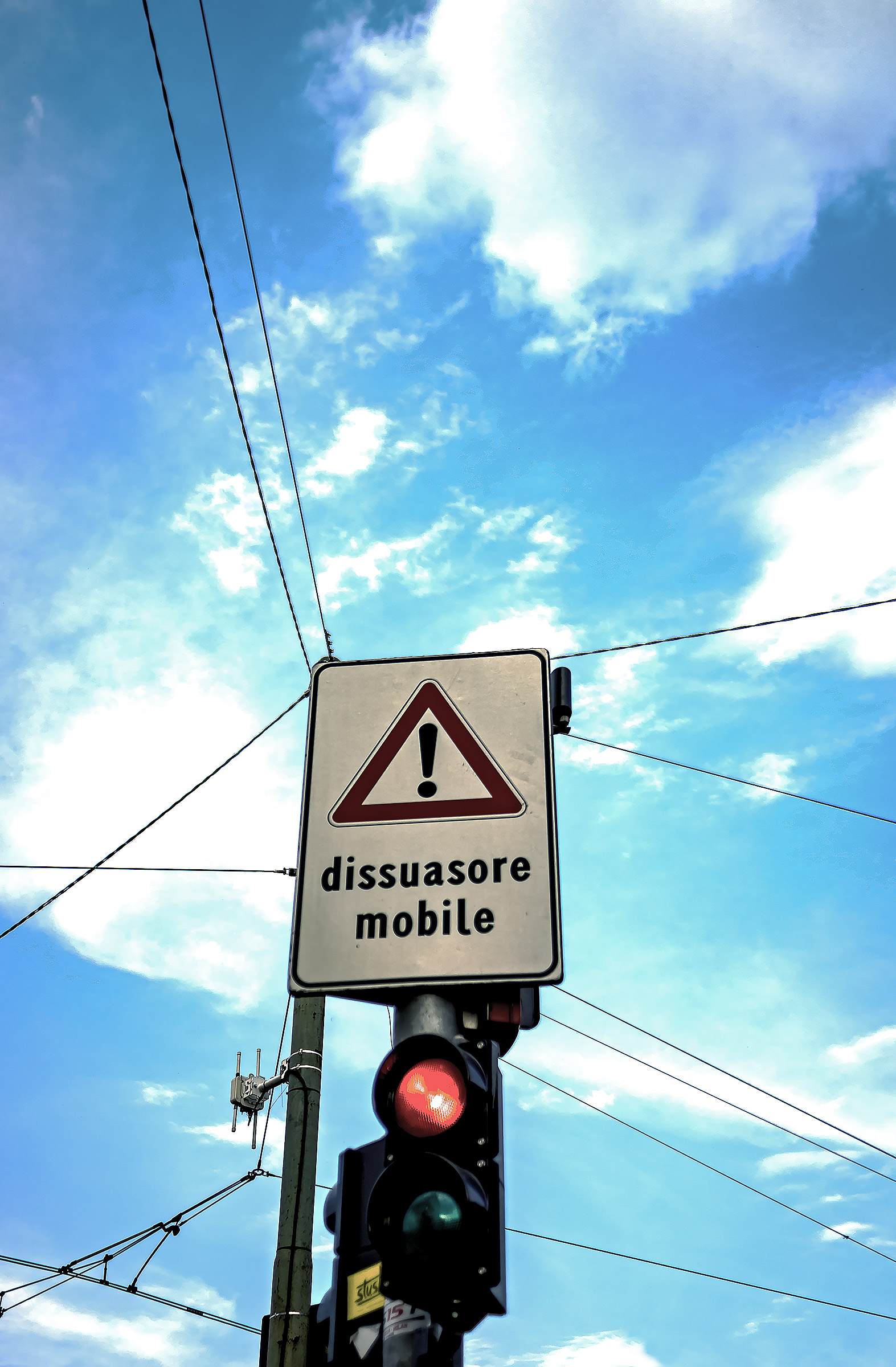 E il dissuasore mobile non ci dissuase...