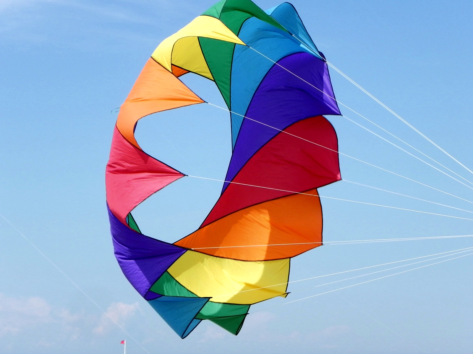 At the mercy of the wind ...