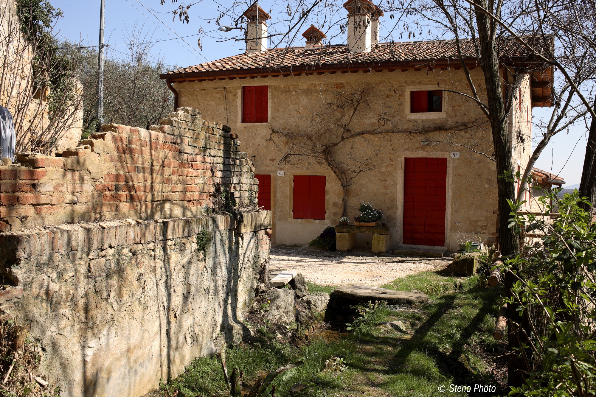 Vecchio mulino recuperato