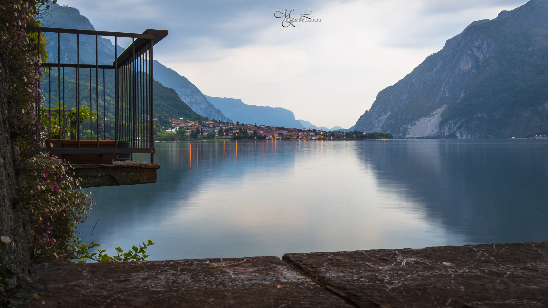 natural setting in Mandello del Lario