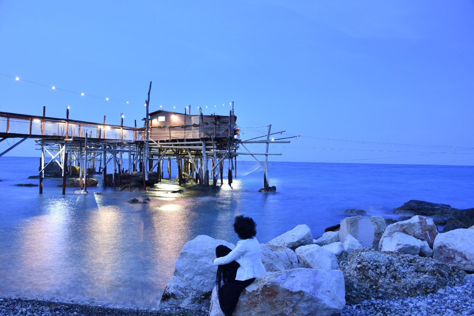 Trabocco nell'ora blu