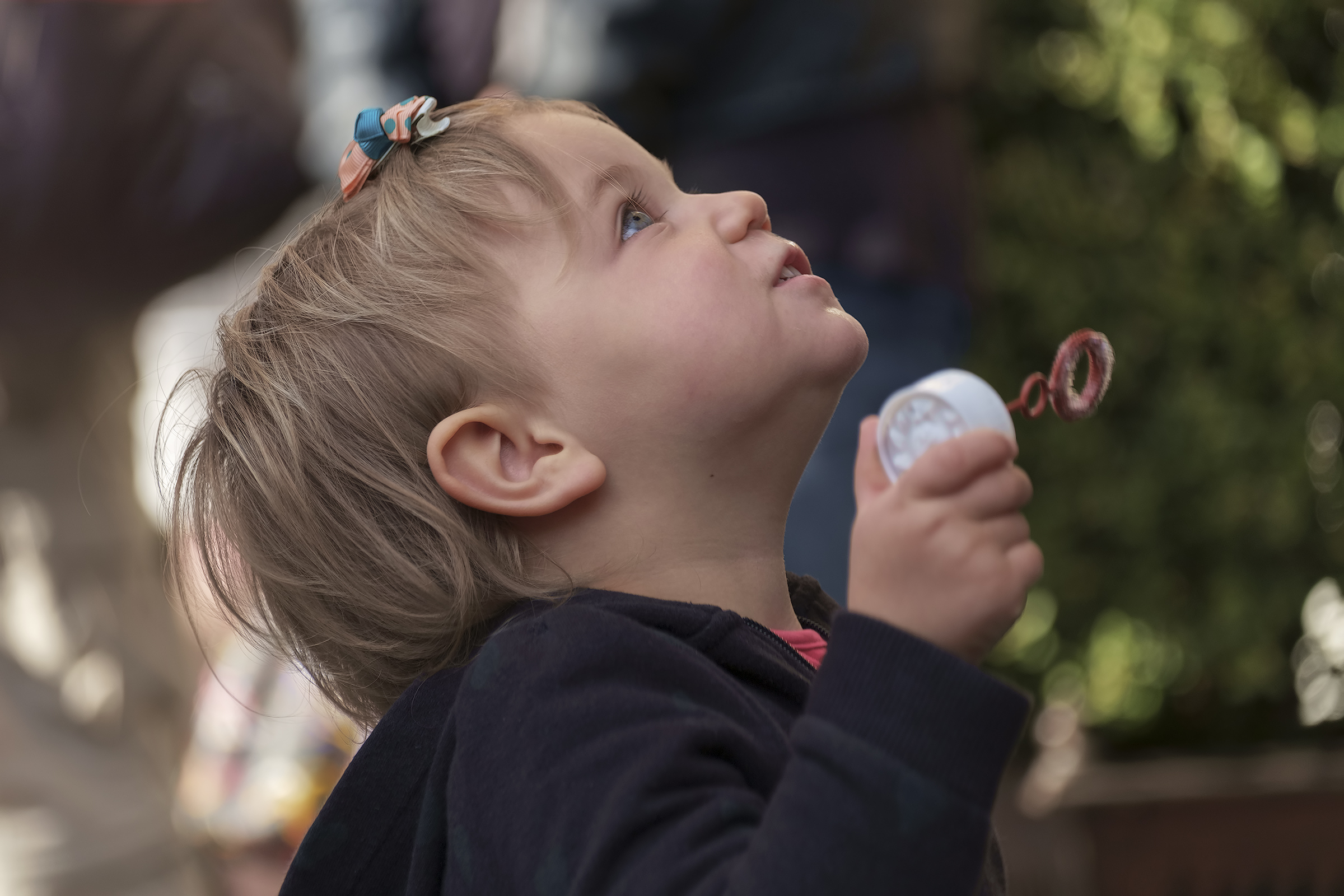 Watching the bubbles