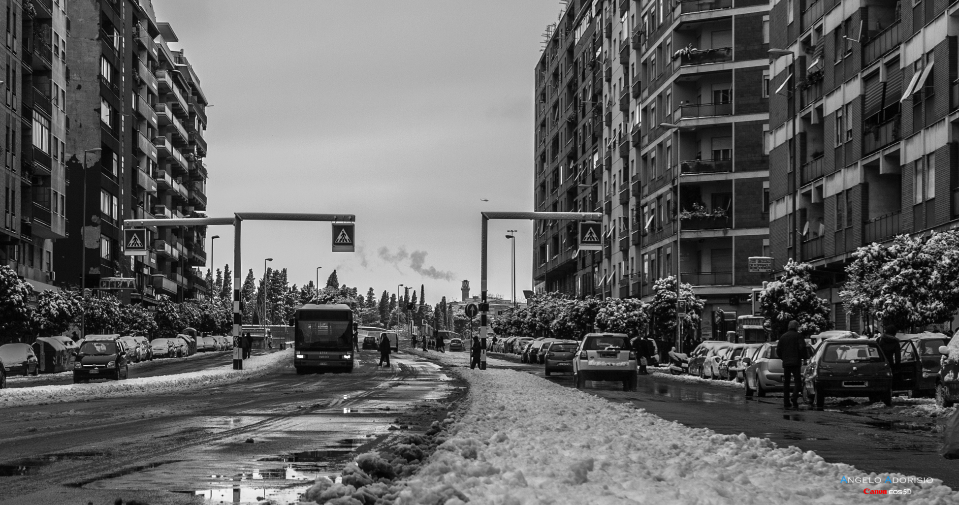 4 febbraio 2012 ....a Roma c'era la neve!