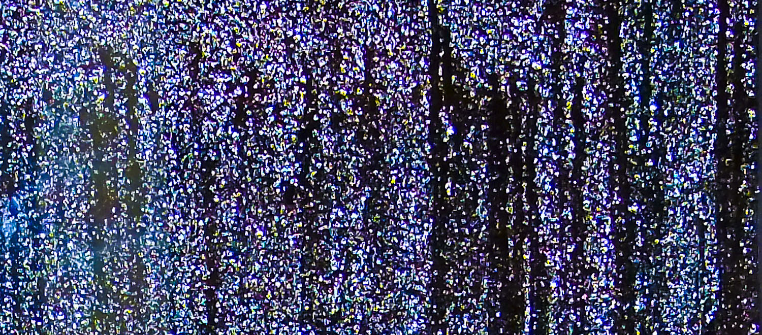 tintinnio di cristalli d'acqua