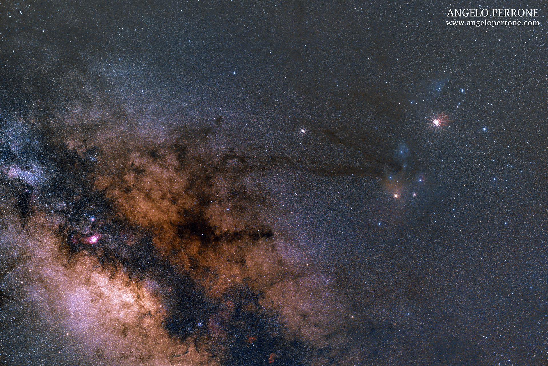 The heart of the Milky Way