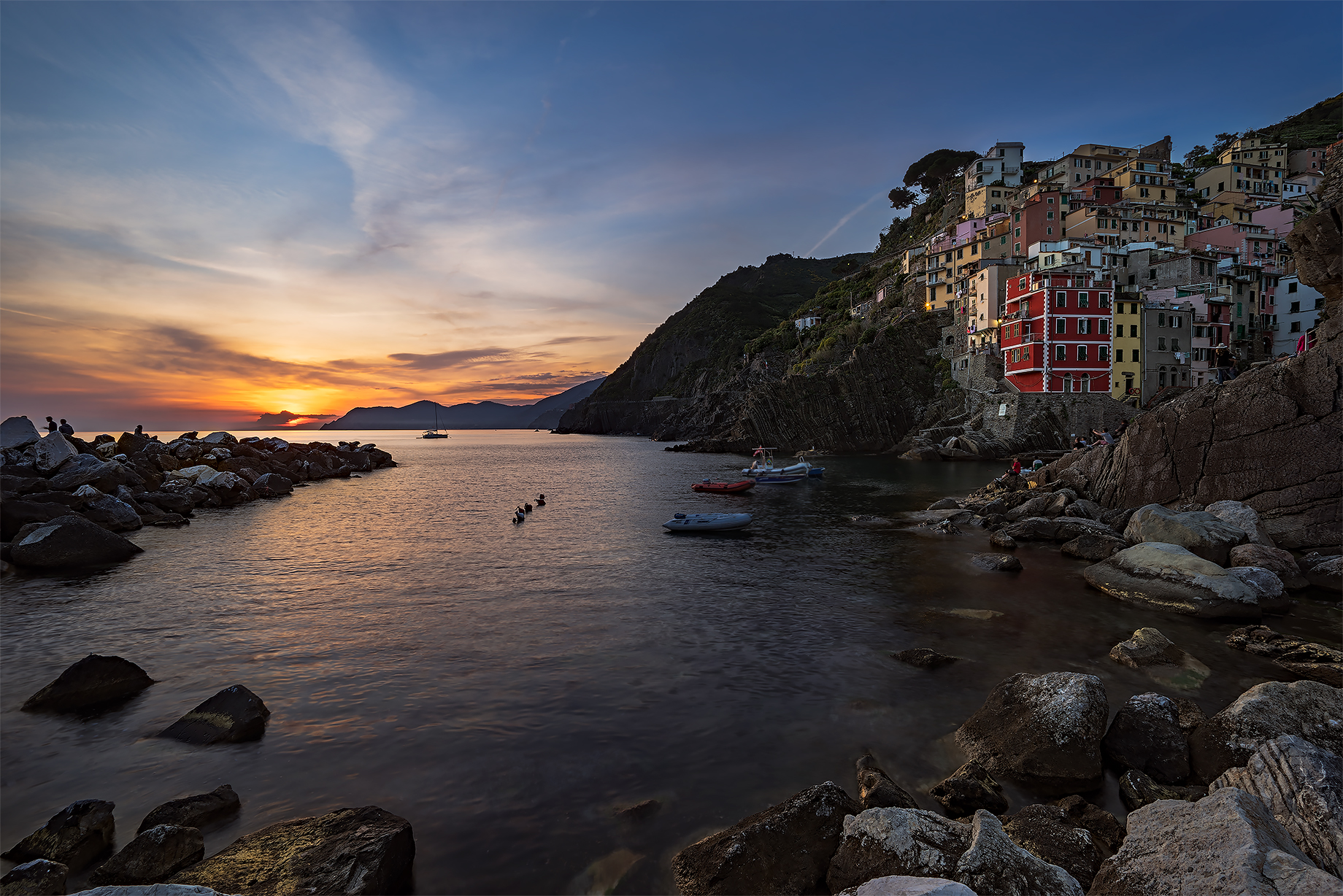 Riomaggiore sunset