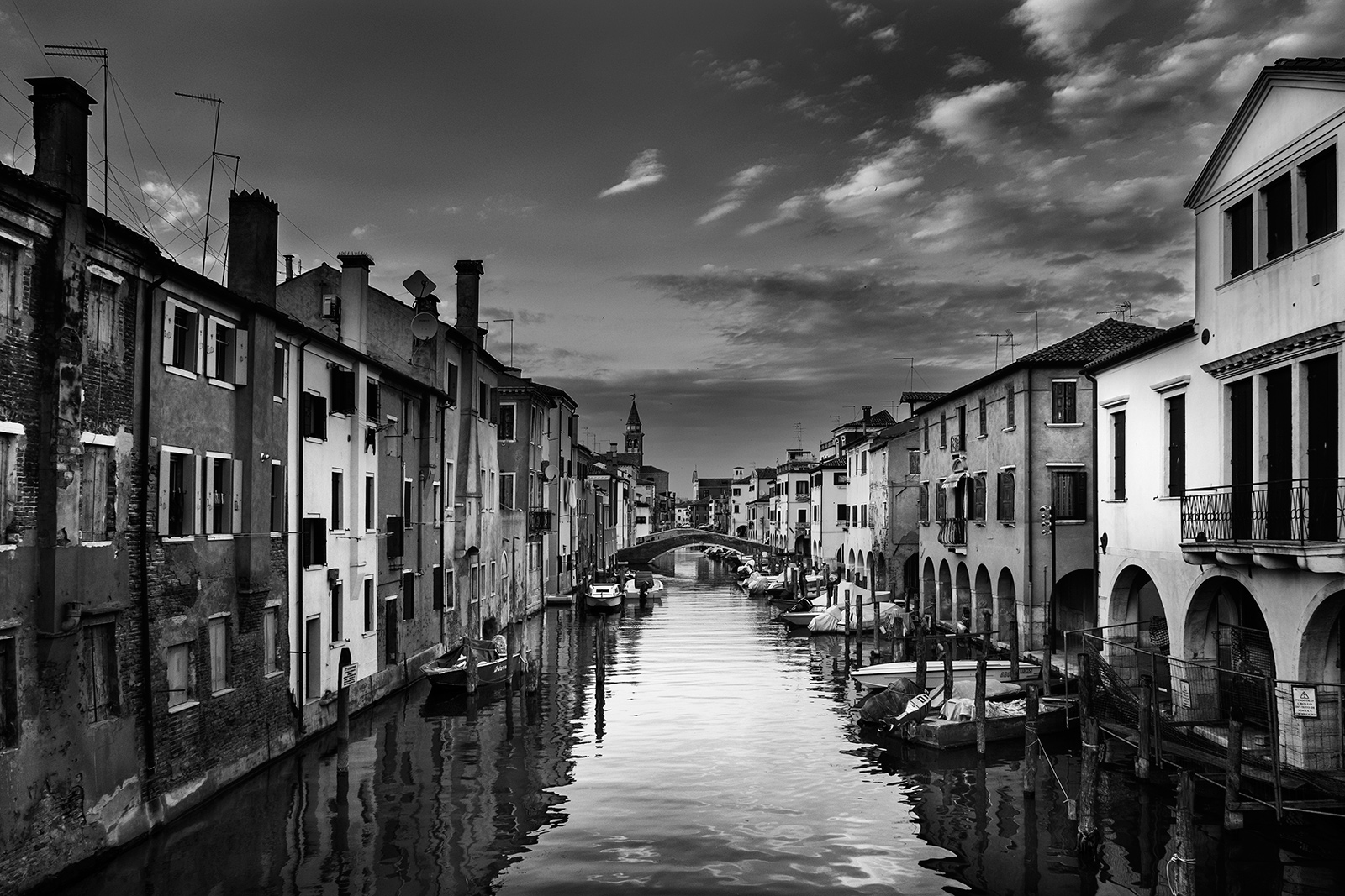 Chioggia in B & W