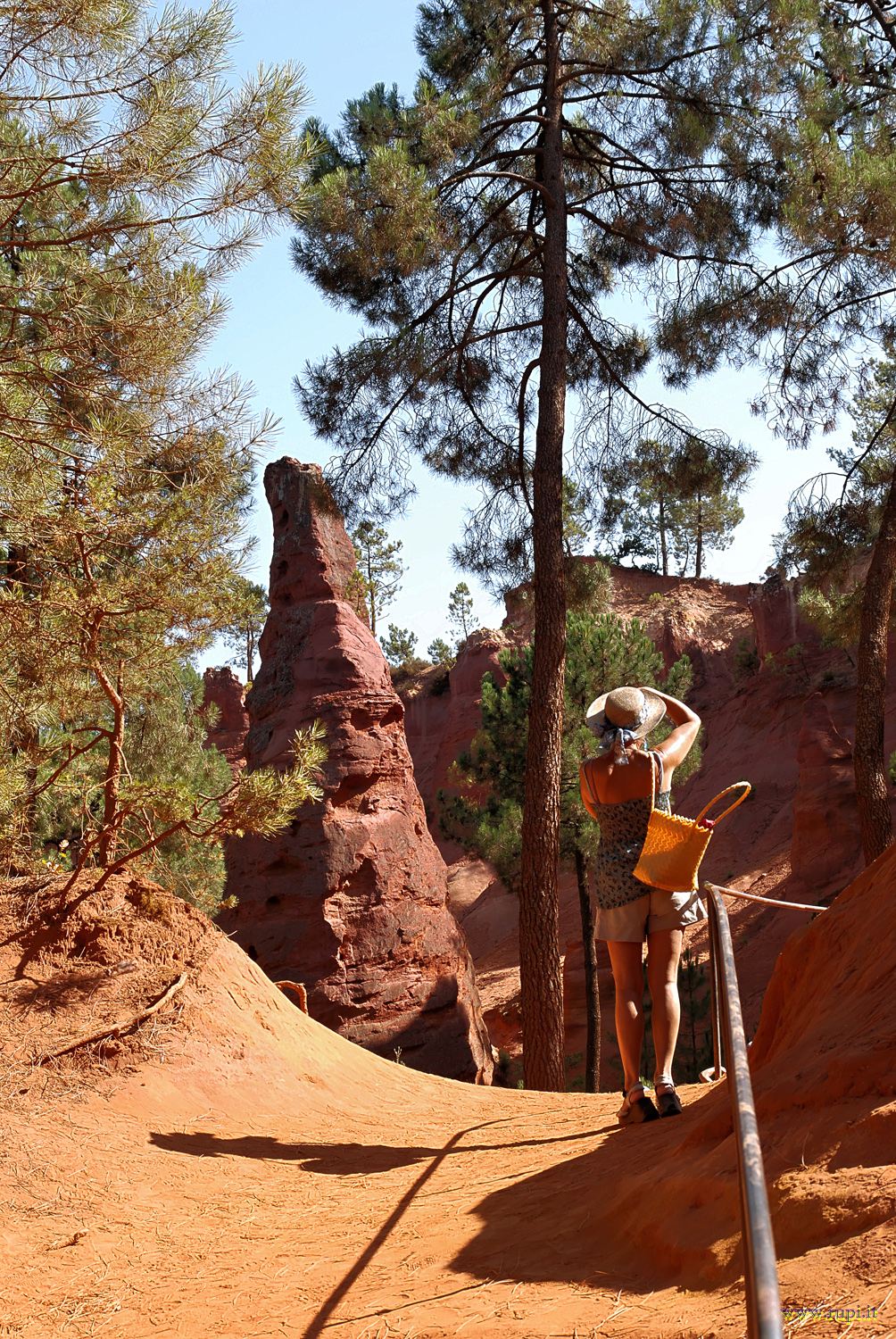 La fotografa delle ocre