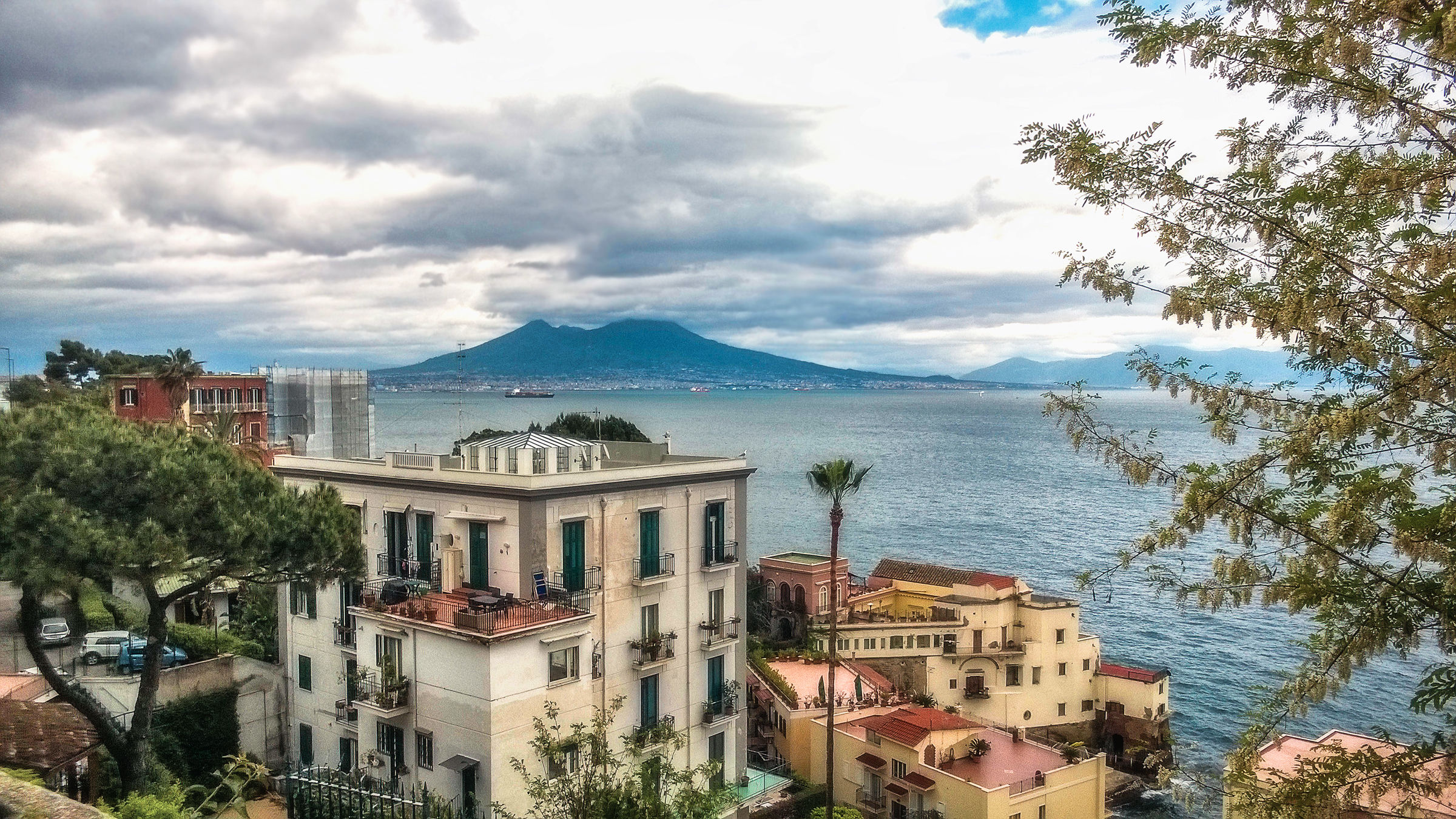 Clouds of Mount Vesuvius
