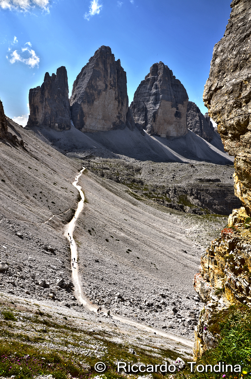 Three Peaks from the trenches