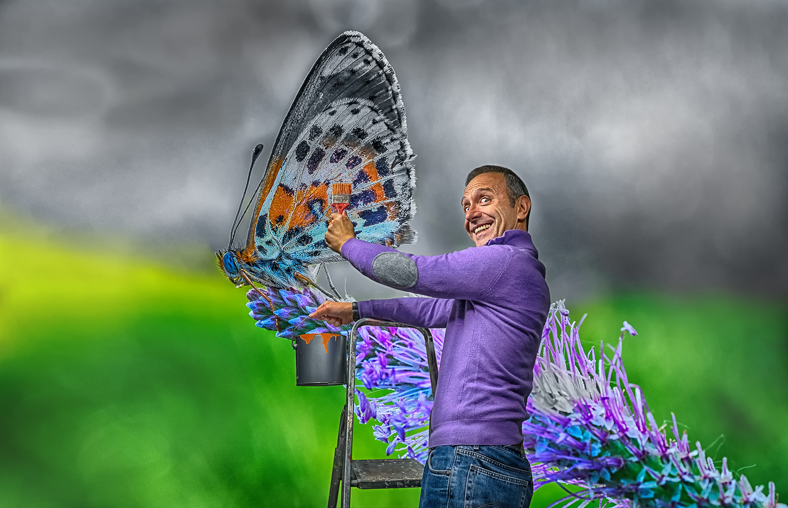 spread a little color