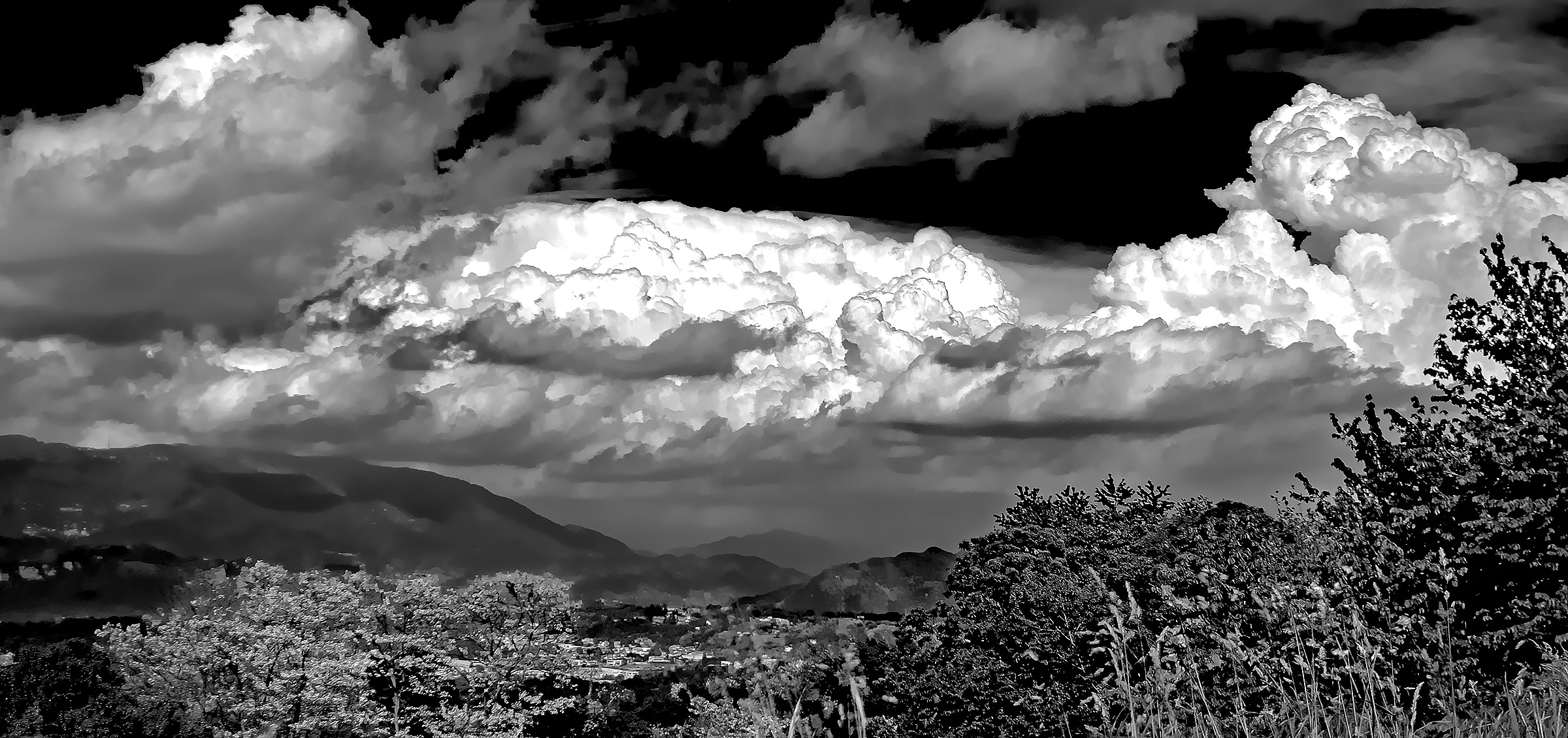 Clouds on the Val Curone