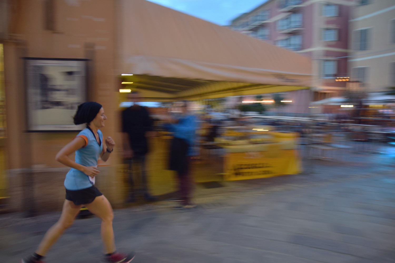 panning in Laigueglia