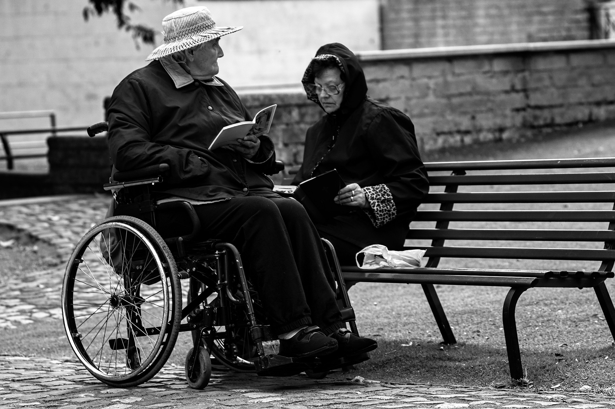 Reading to find a new life