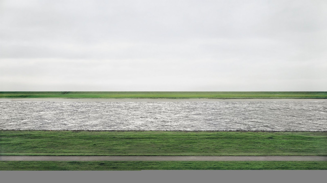 Rhein II di Andreas Gursky