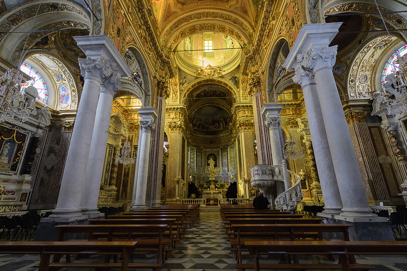 Lavagna (Ge), the Church of Santo Stefano