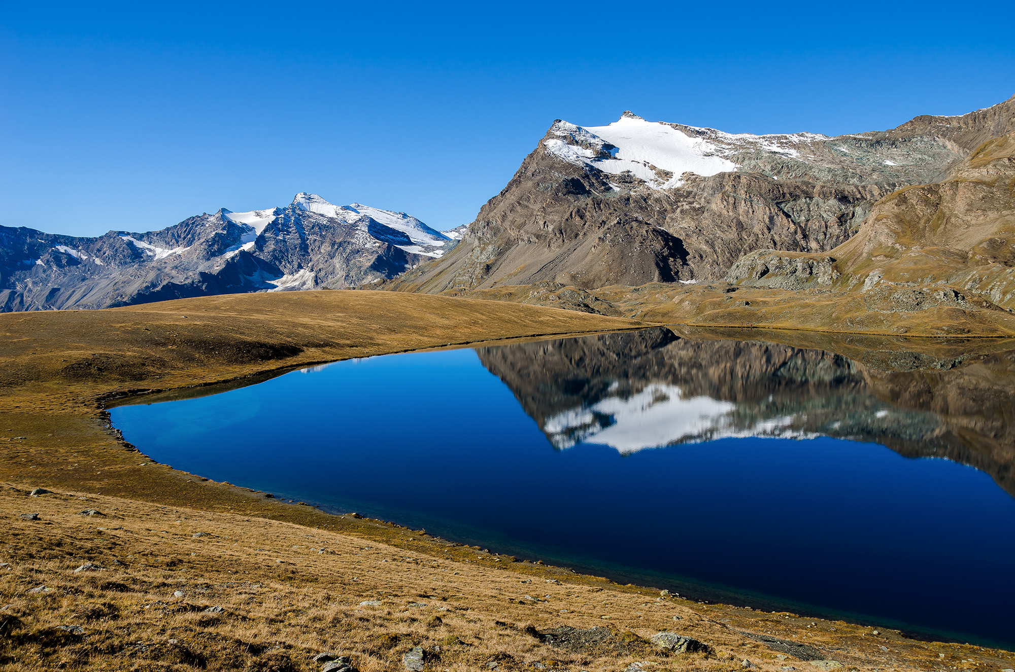 Punta Basei e lago Rosset