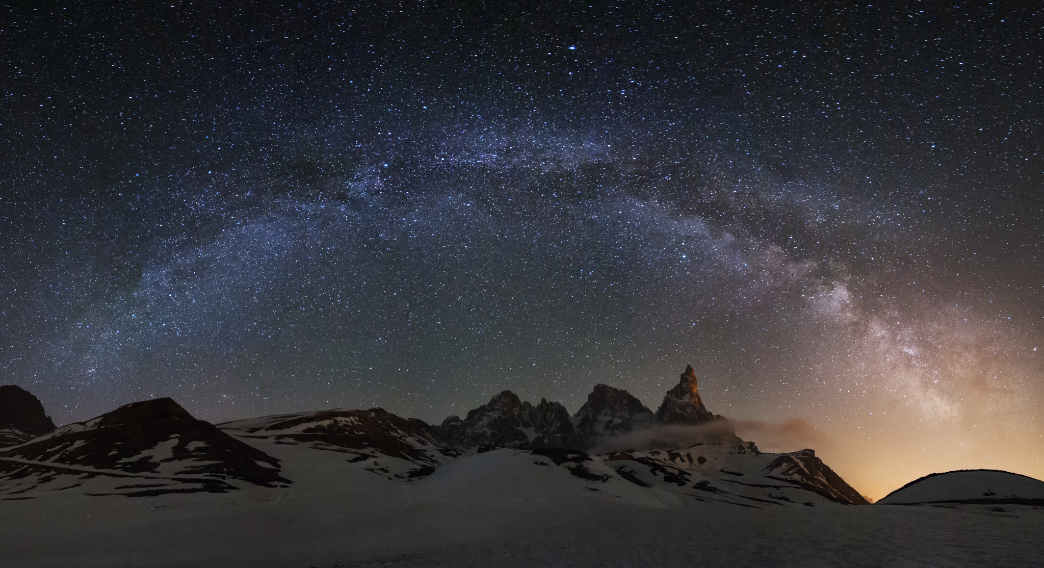 The Arc of the Milky Way