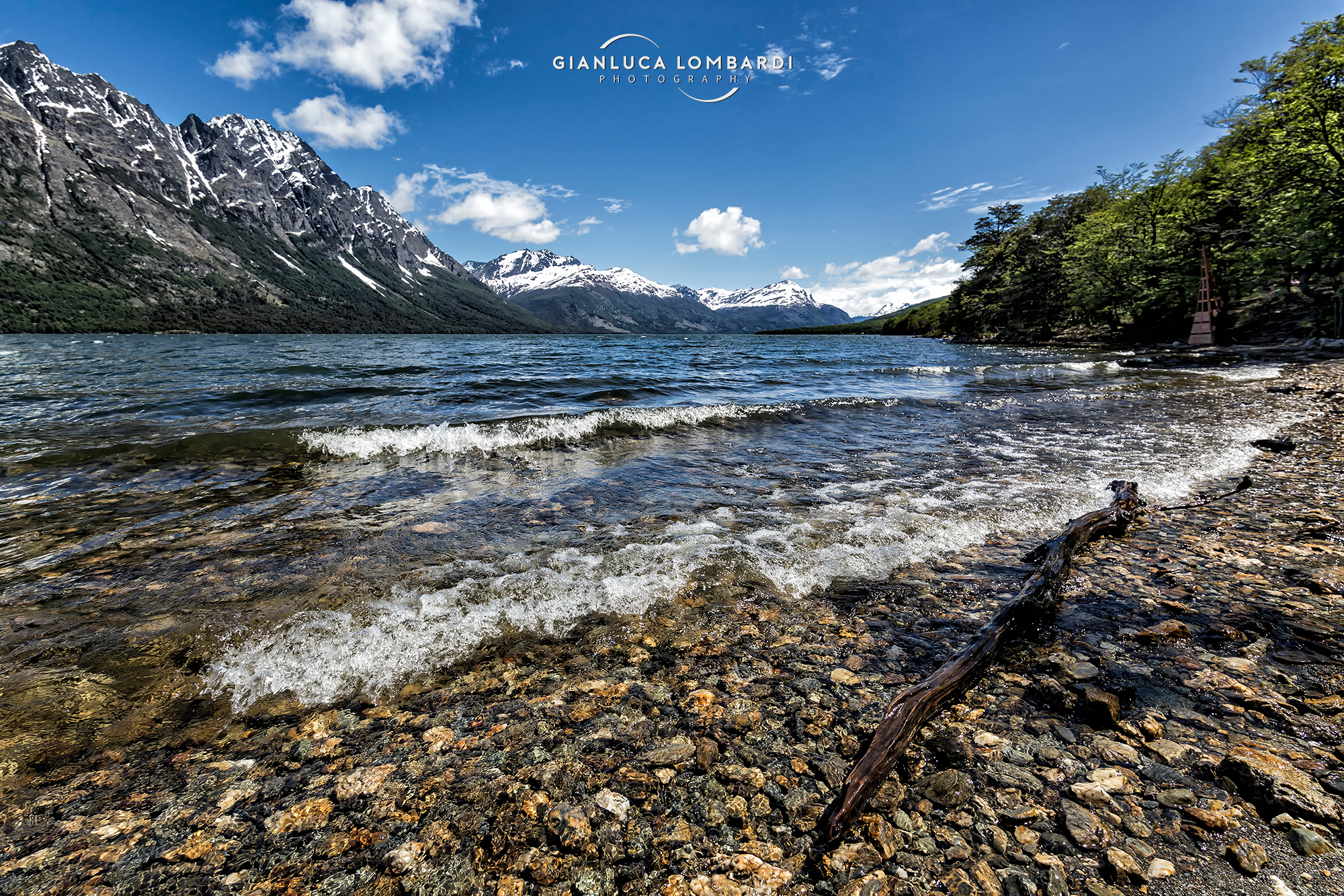 Lago Roca, Argentina-Chile border
