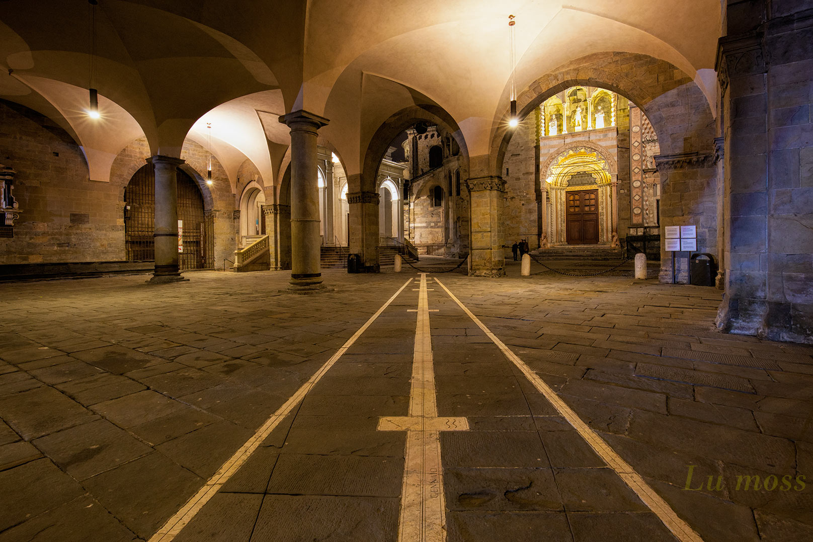 Citta Alta, l'orologio solare