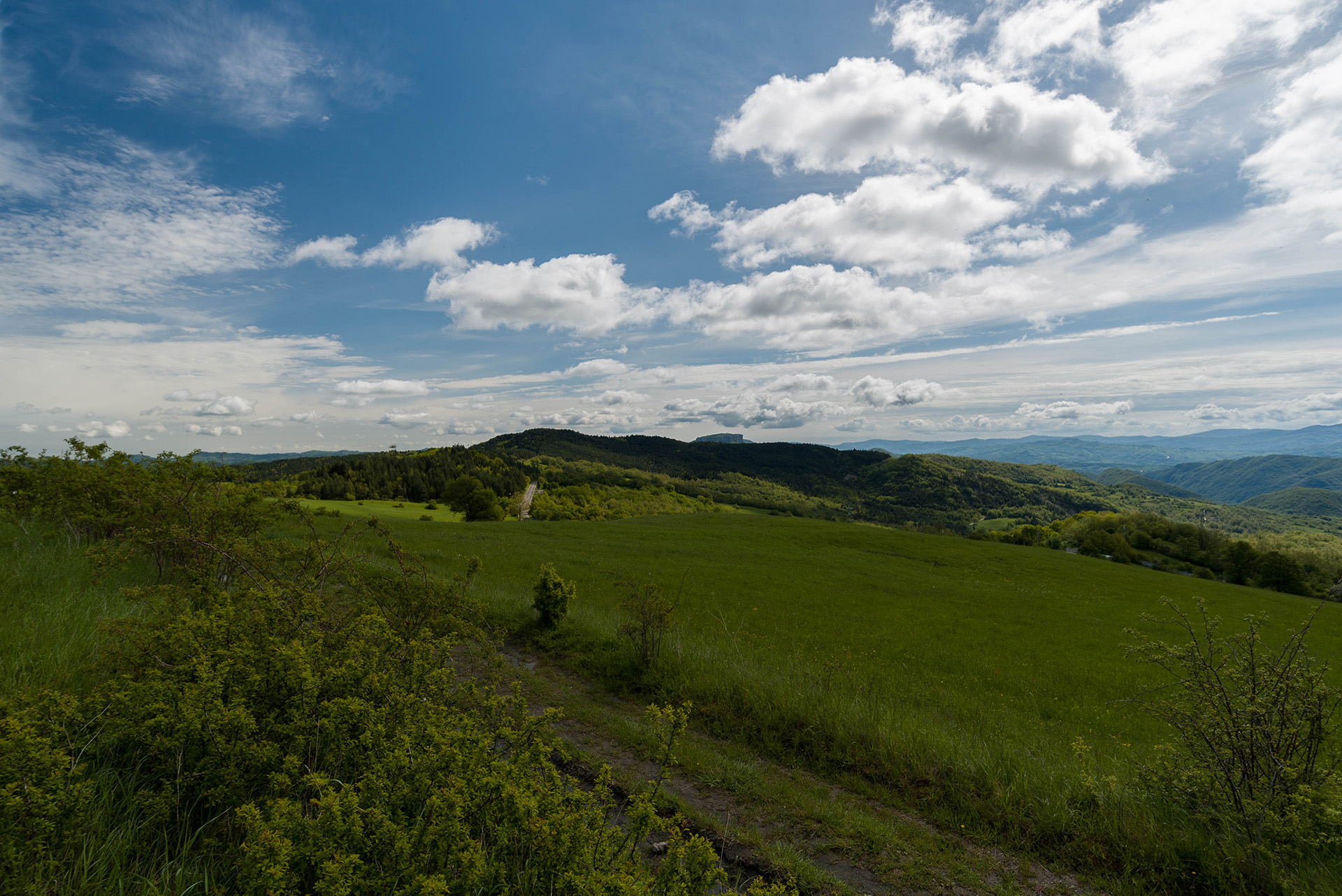 La Pietra di Bismantova da costa volpara
