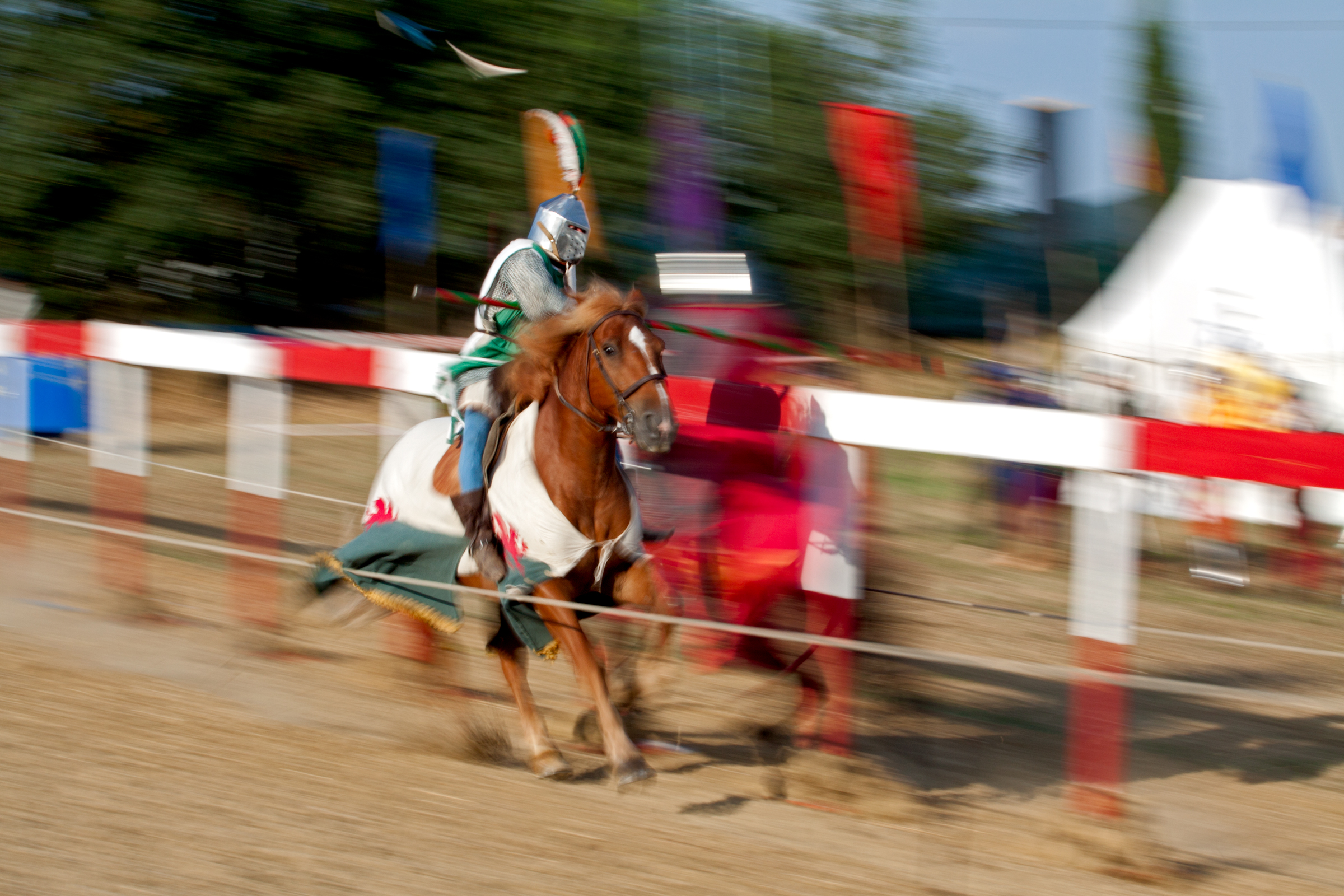 The medieval joust