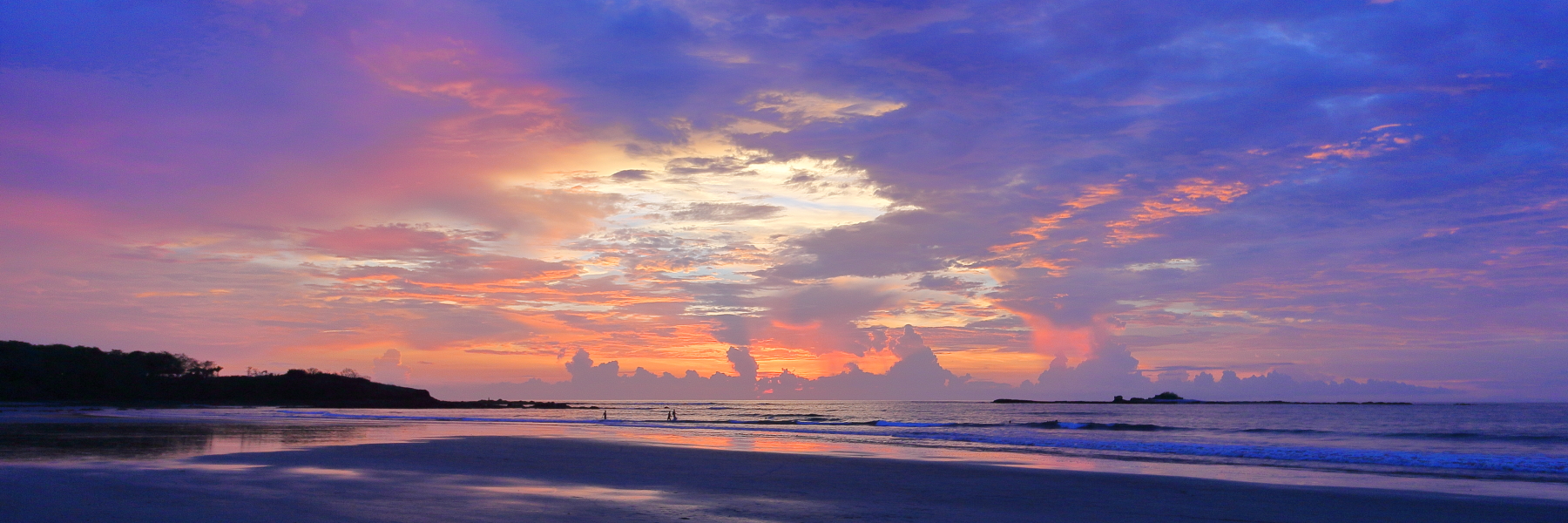 Sunset in Tamarindo 3 - Panorama