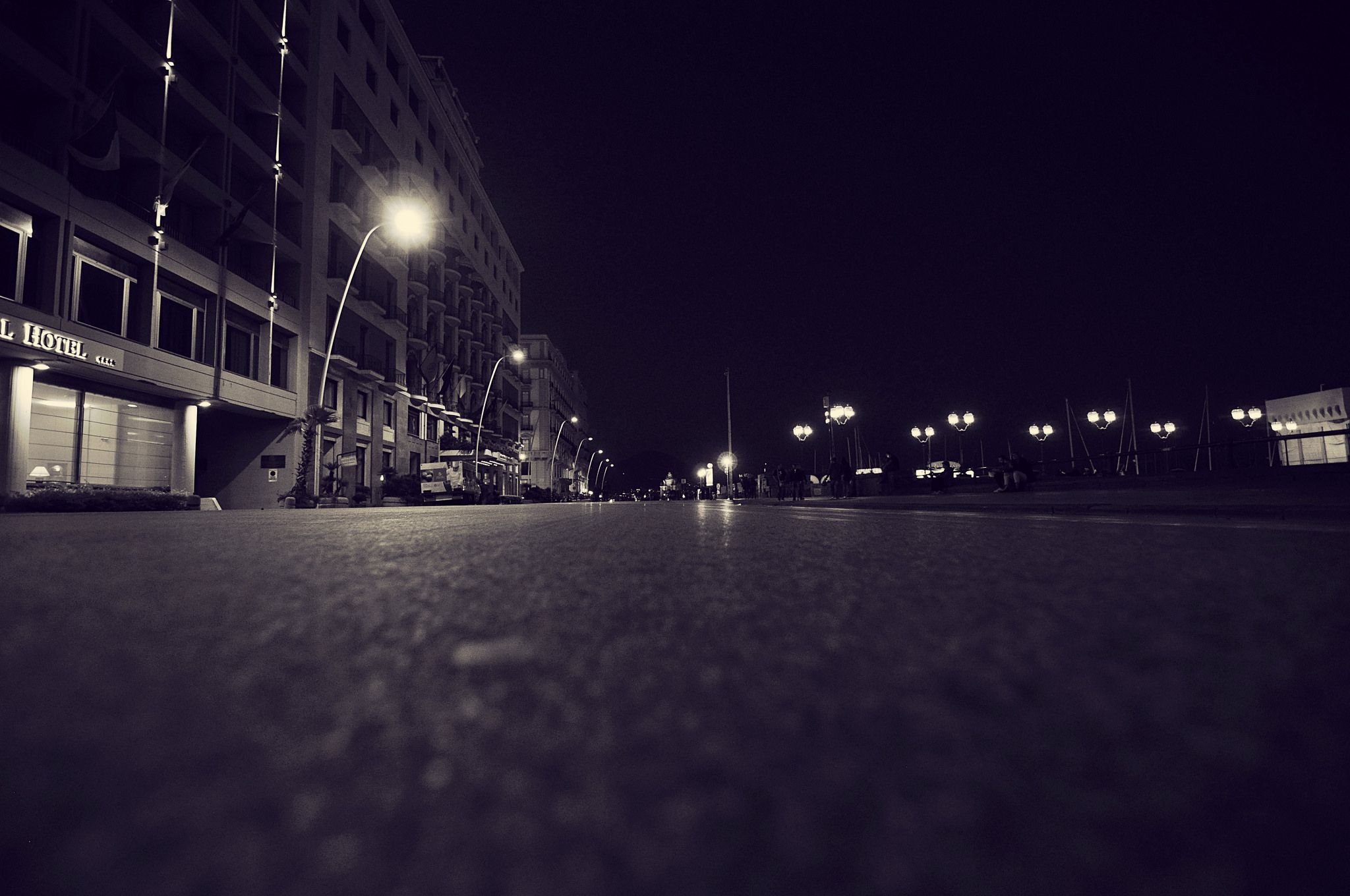 Every centimeter of the road