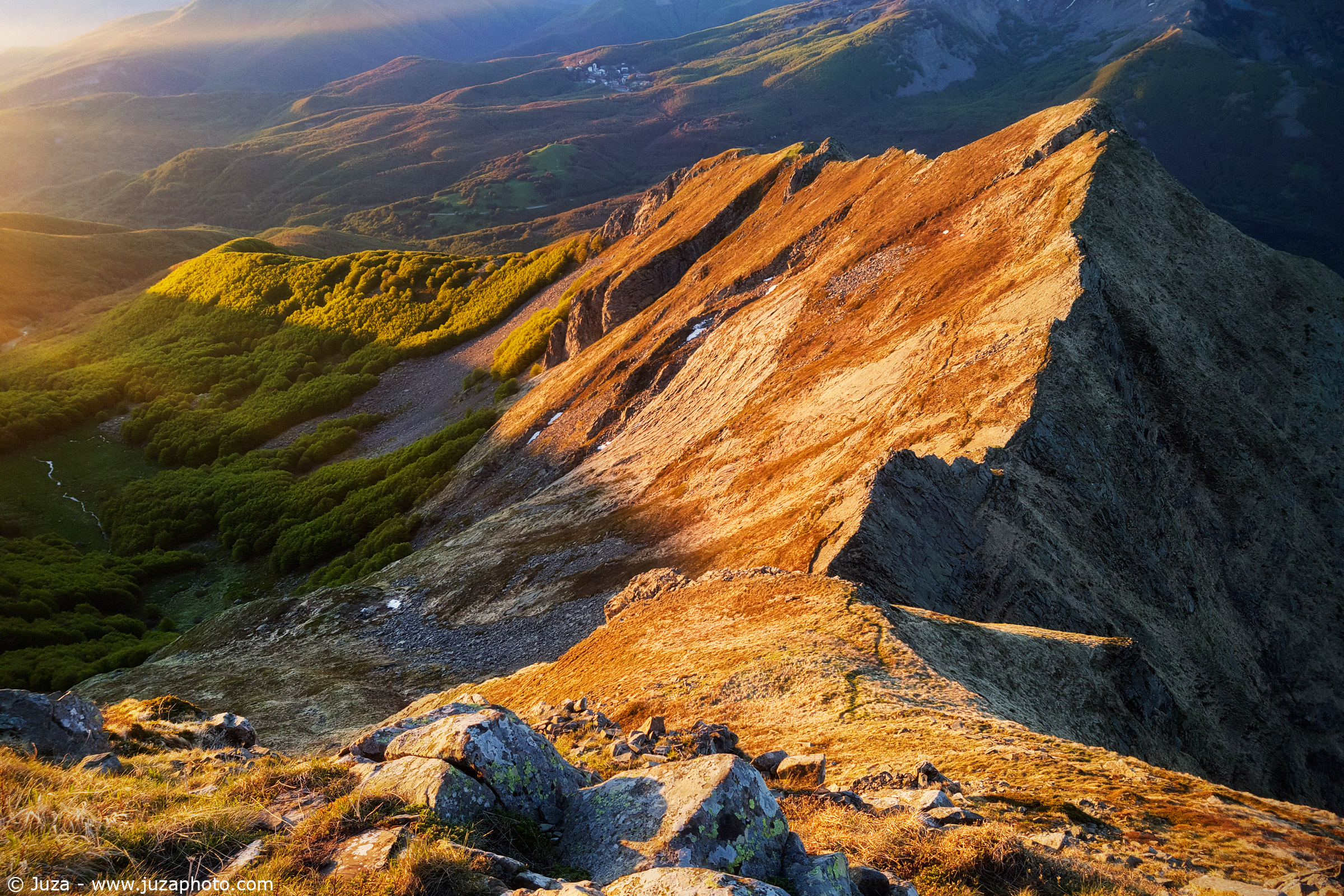 Sunrise from Monte Alto