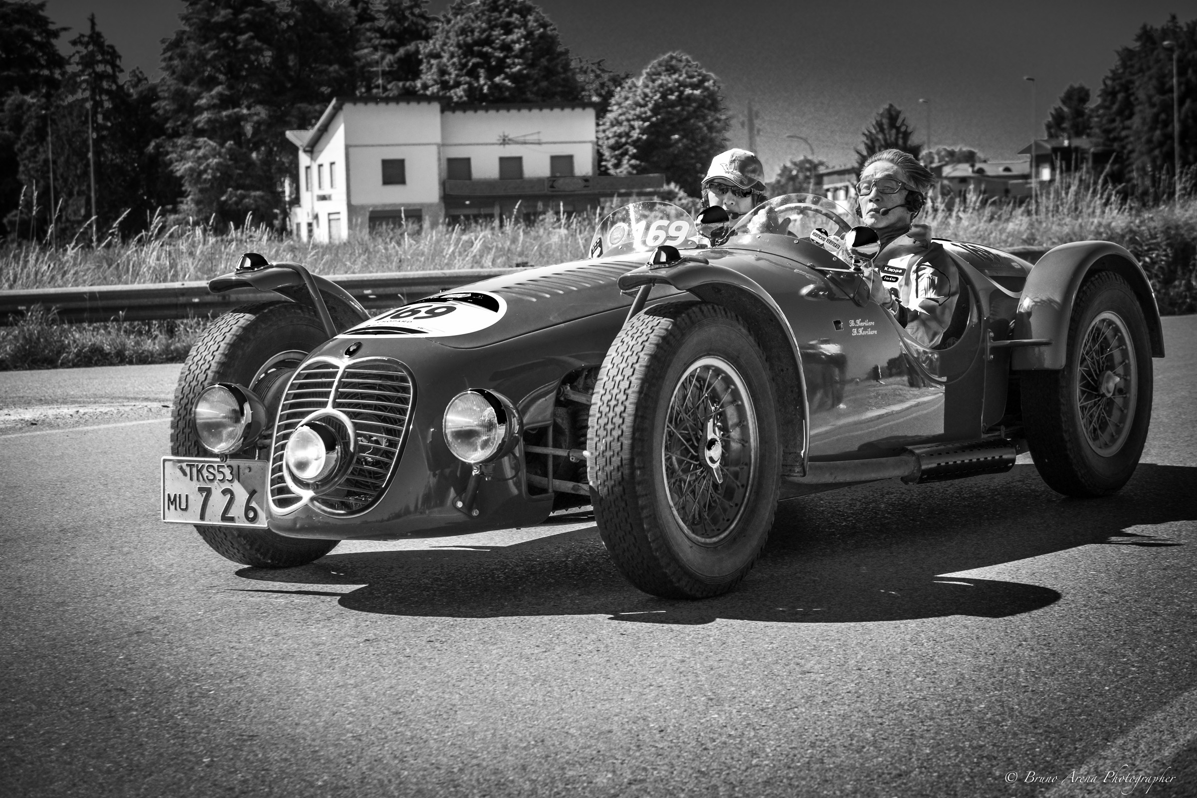 1000 Miglia 2016 vista da Gorgonzola