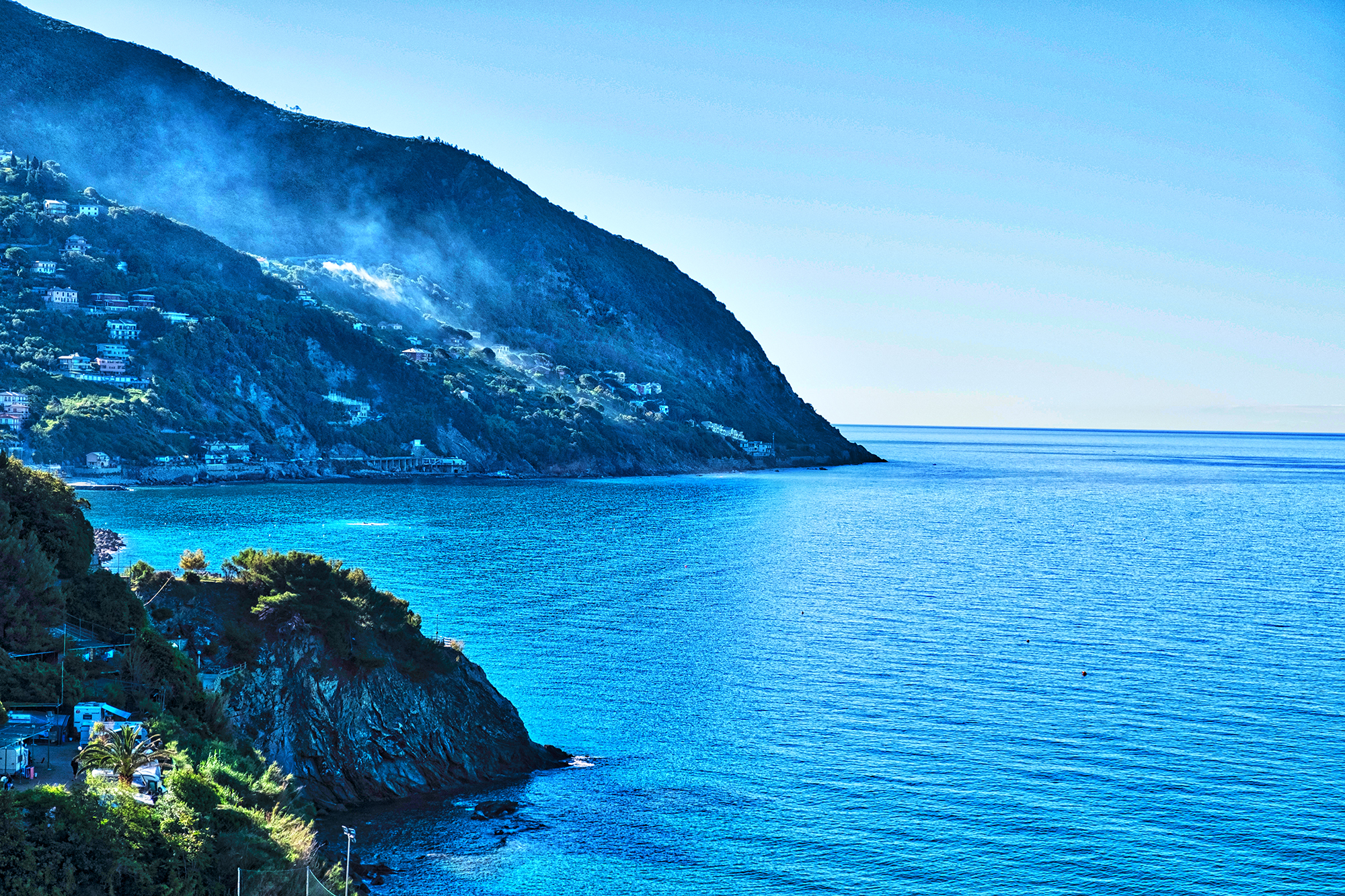 Panorama from Moneglia ...