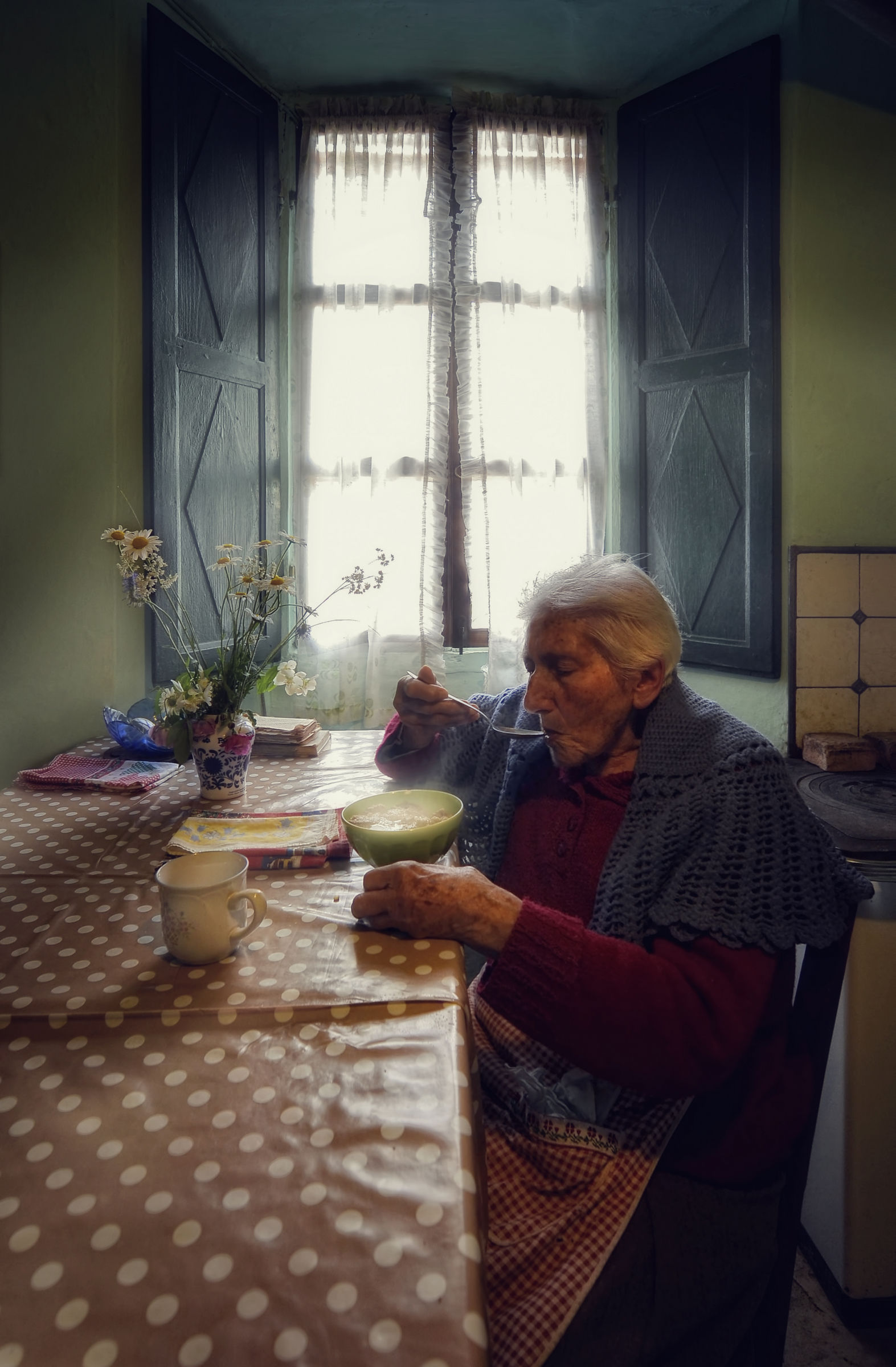 Bread, milk and daisies!