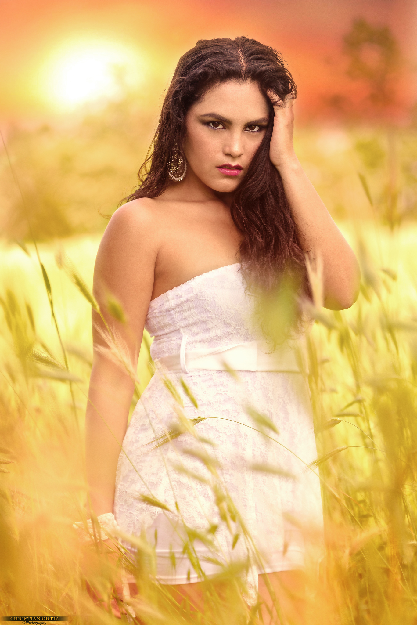 Model Ursula J. - (Sunset)