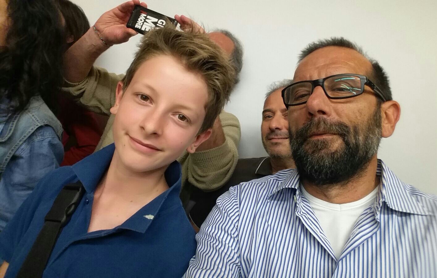 Selfie with the great marine roberto