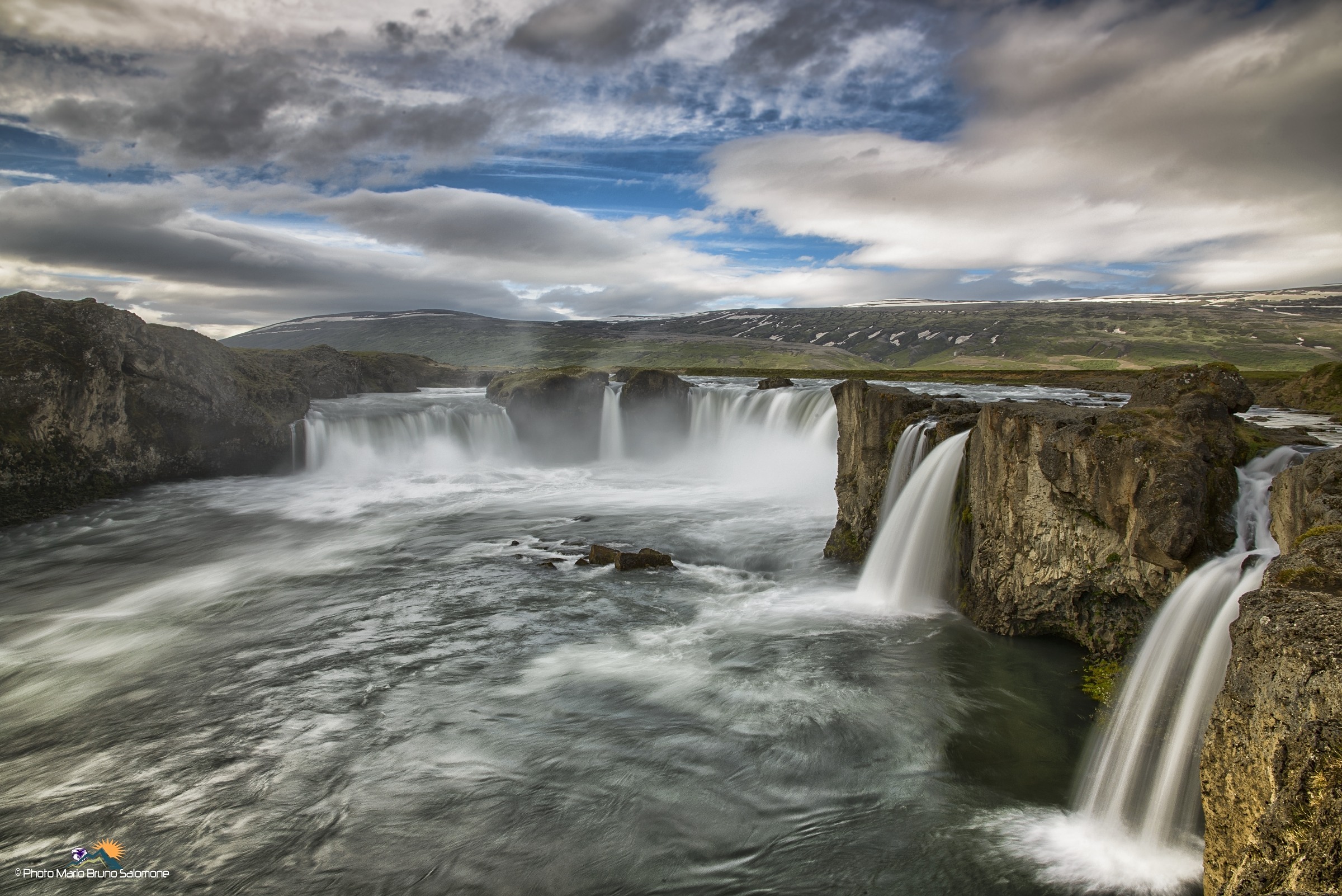 Godafoss, the waterfall of the Gods.