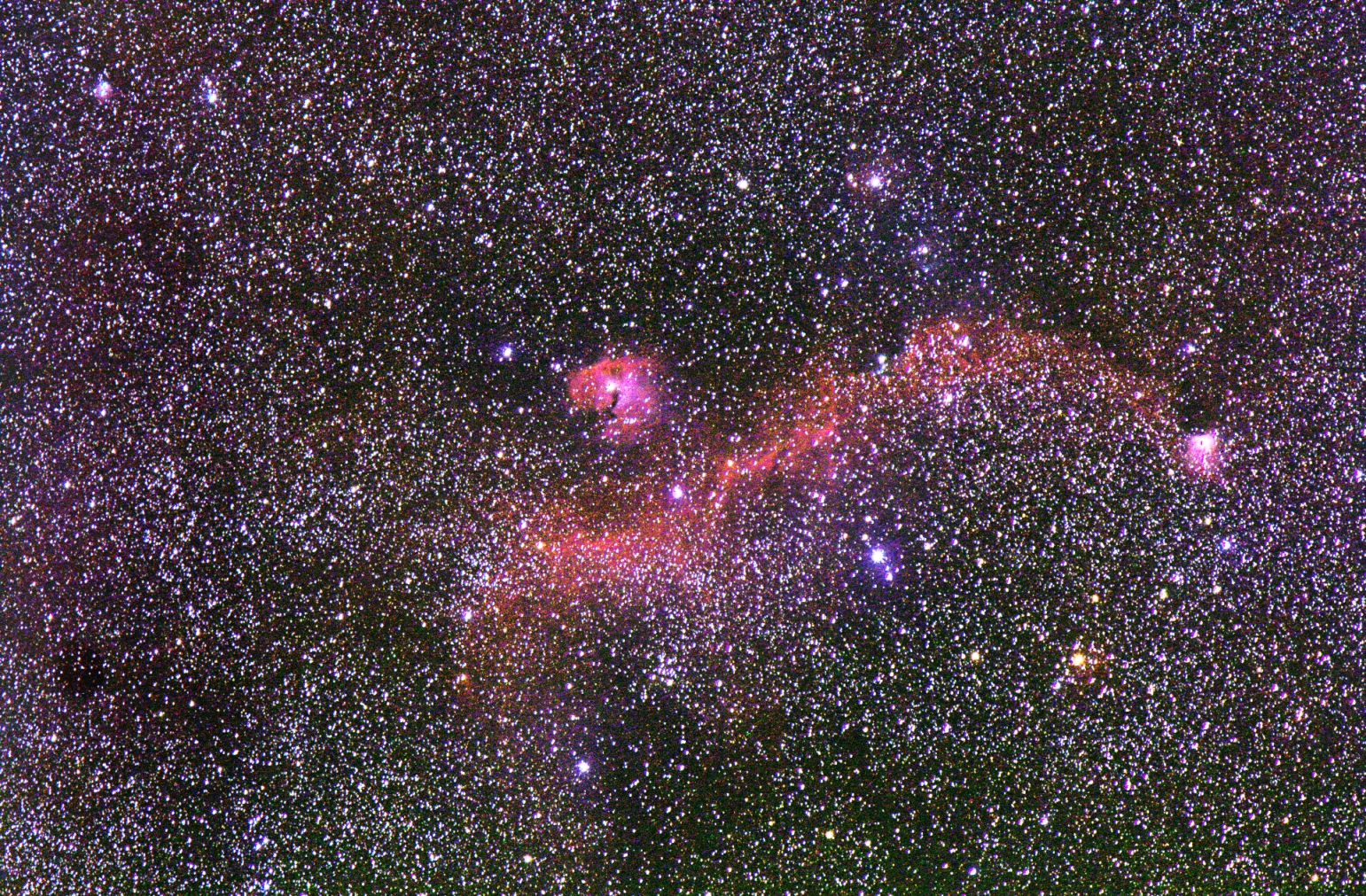 emission nebula Seagull