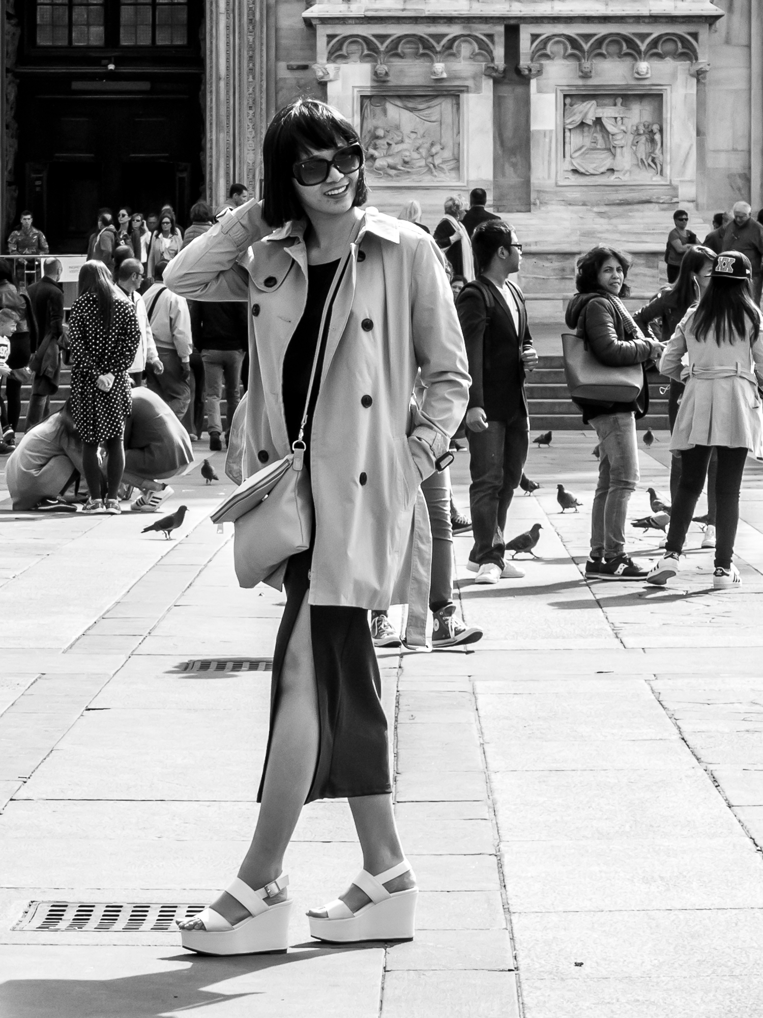 random model and accomplice