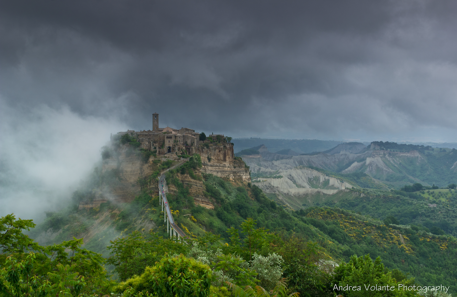 In ancient Tuscia ..poco before the storm.