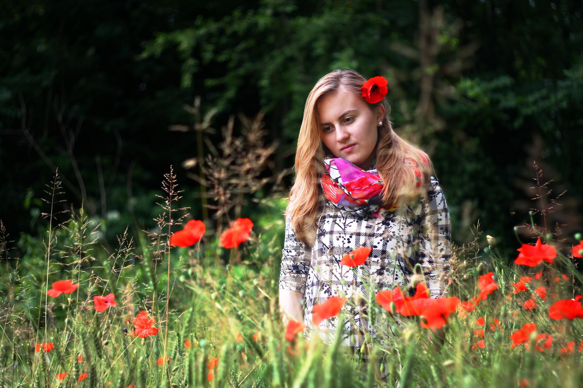 You know that poppies are high high high ...